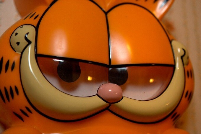 Garfield has been on stage for 42 years